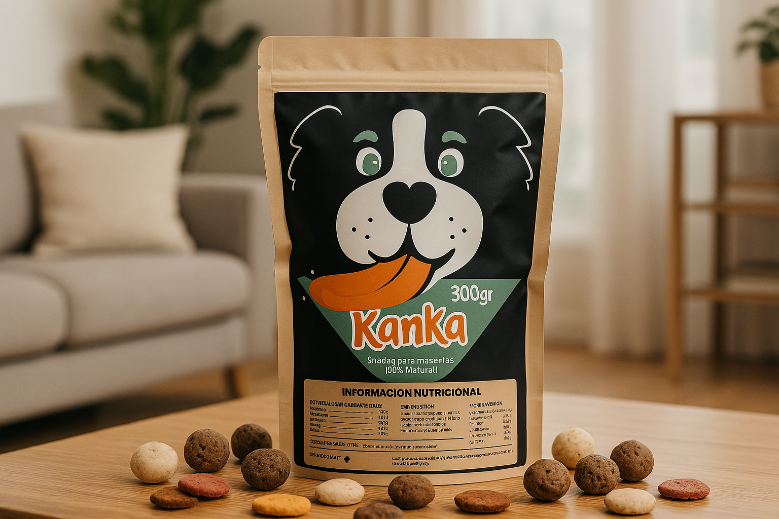 Snacks Naturales y Saludables para Perros – Kanka 300g